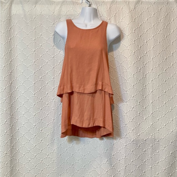 Free People Layers in Love Tunic Top, Sz Small, Apricot - Picture 2 of 11